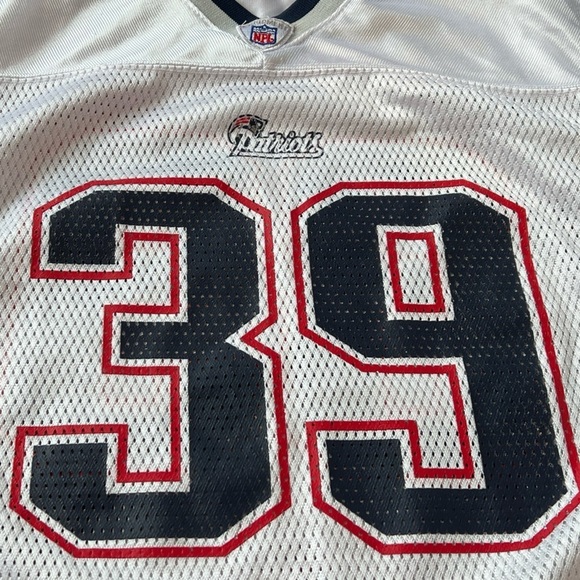 Boys Kids Laurence Maroney New England Patriots NFL Football Reebok Jersey - Picture 3 of 8